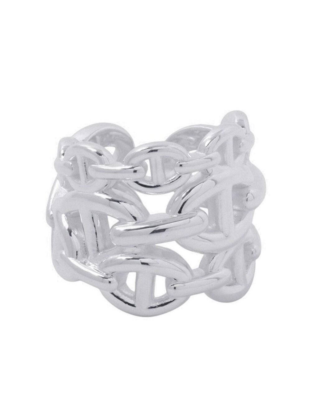 Hermes Ring Chaine D'ancre Enchainee GM